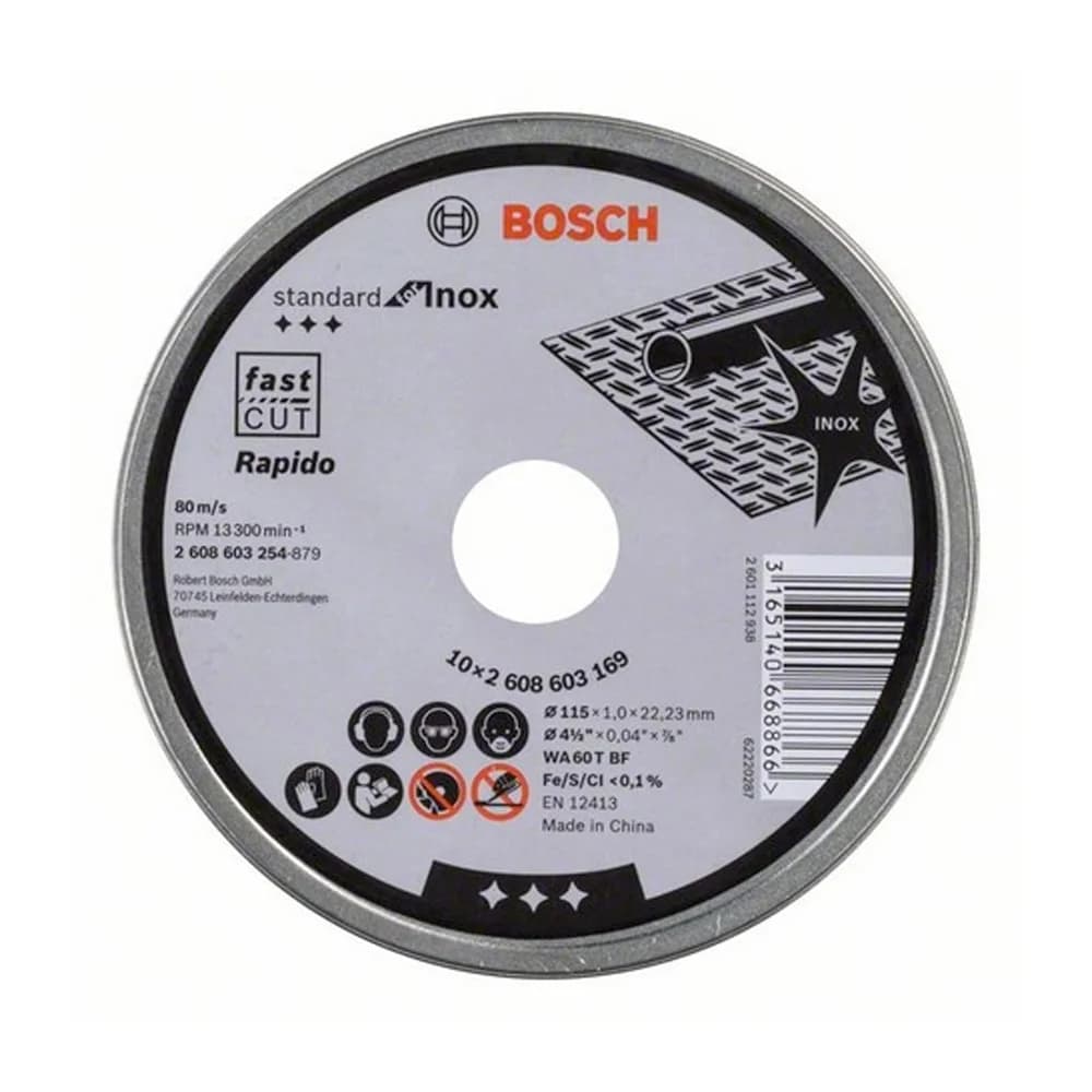 BOSCH Trennscheiben Standard for Inox