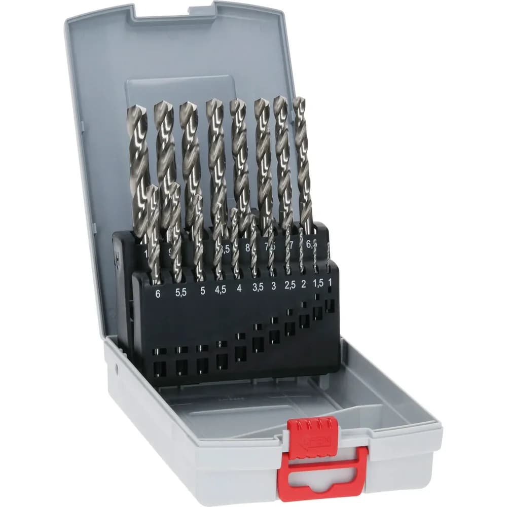 METALBORSÆT HSS-G 19 STK