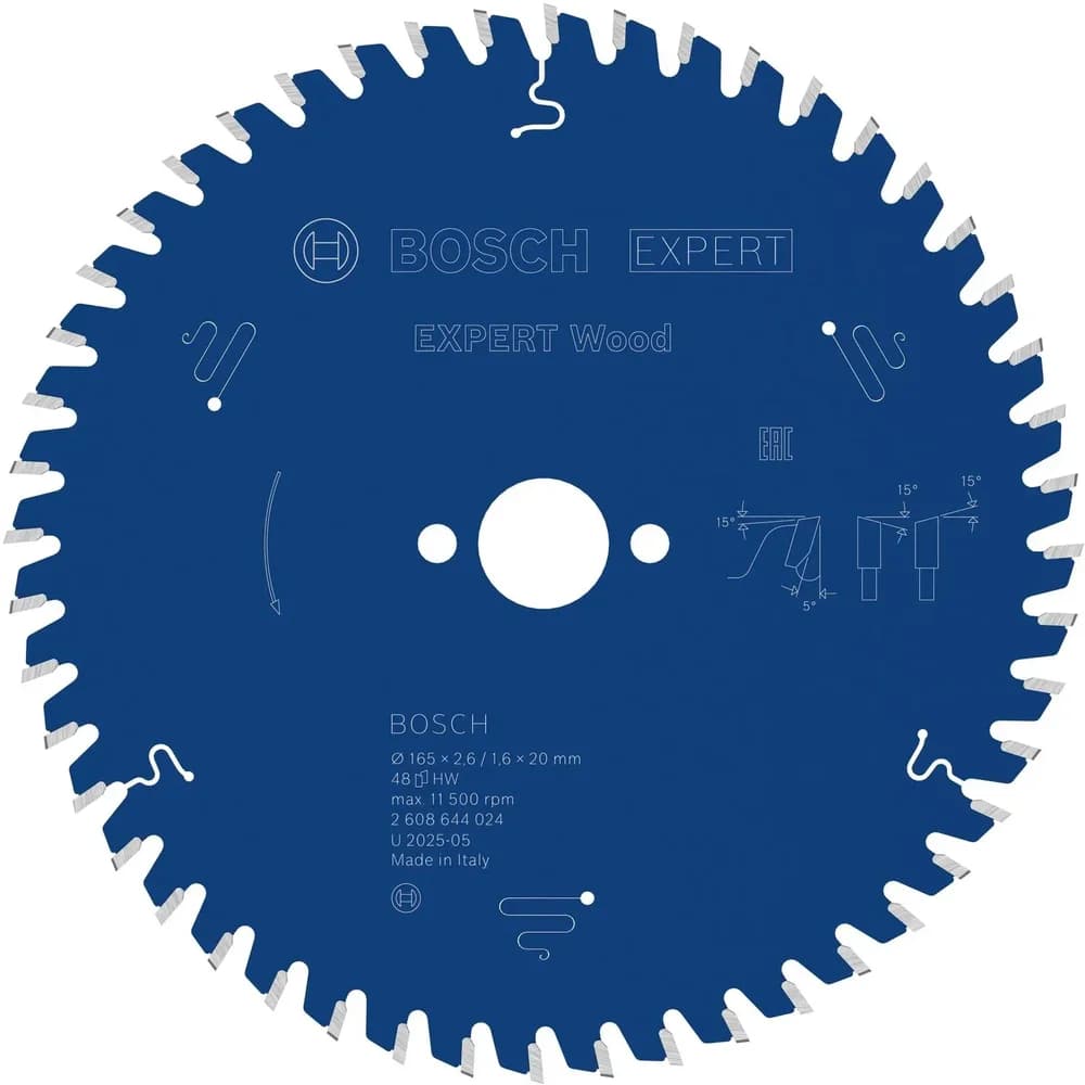 Kreissägeblatt Expert - 165 / 48 / 2,6