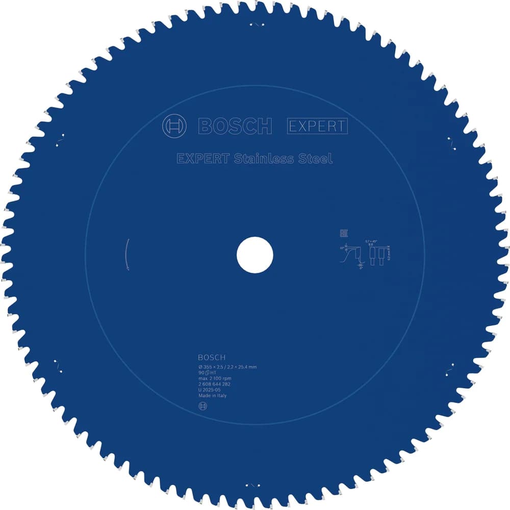 Bosch Kreissägeblatt Expert for Stainless Steel 355 x 25,4 x 2,5 x 90