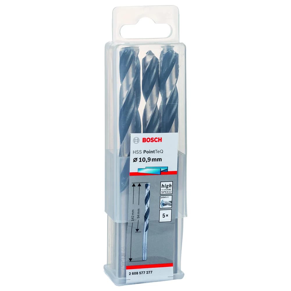 Bosch Metallspiralbohrer HSS PointTeQ DIN 338 10,9 mm
