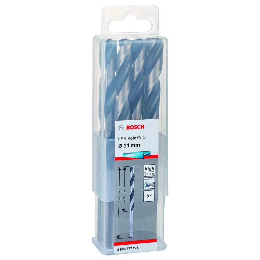Bosch Metallspiralbohrer HSS PointTeQ DIN 338 11,0 mm
