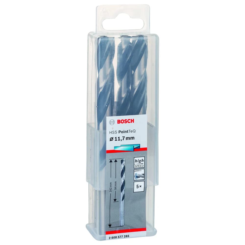 Bosch Metallspiralbohrer HSS PointTeQ DIN 338 11,7 mm
