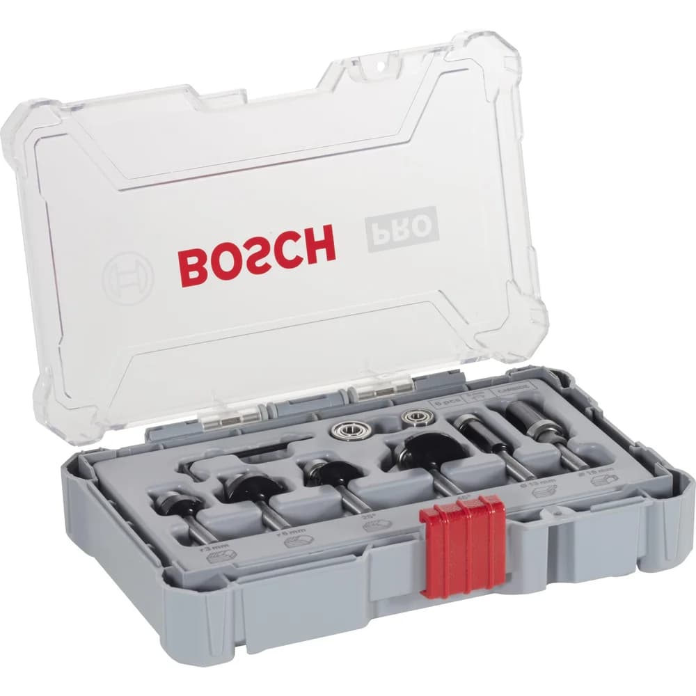 BOSCH Fräser-Set 6-teilig 6 mm