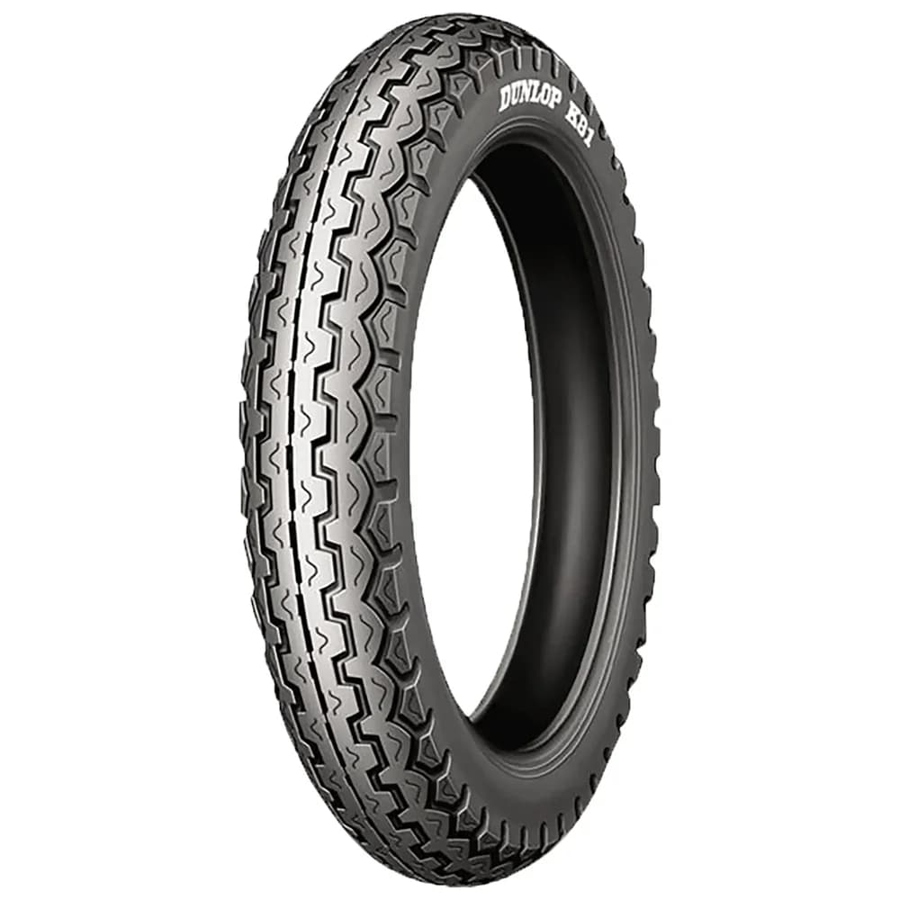 Oldtimer Motorradreifen Dunlop TT100 4.25/85H18 64H TT DOT 06/2024 - Silber