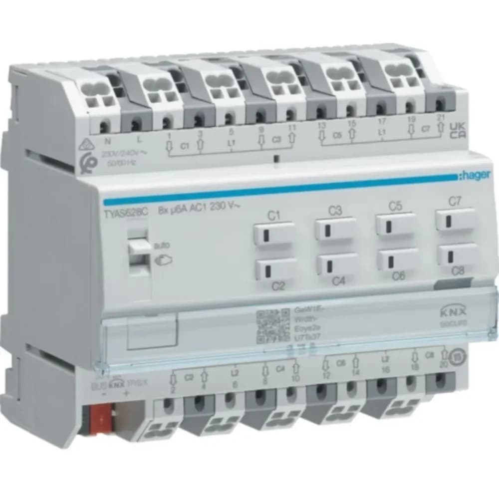 Hager Rollladen-/Jalousieaktor TYAS628C