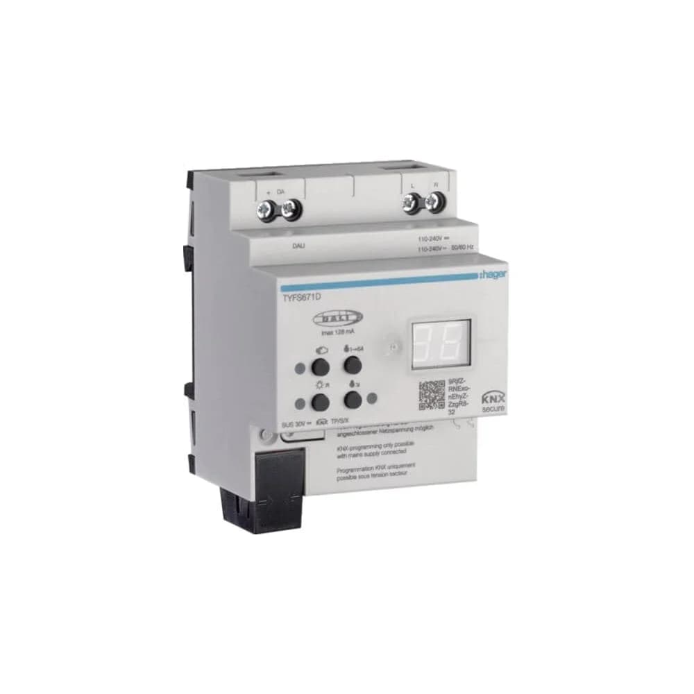 Hager KNX/DALI 2 Gateway TYFS671D