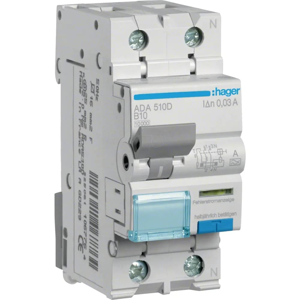 Hager FI/LS-Schalter ADA510D