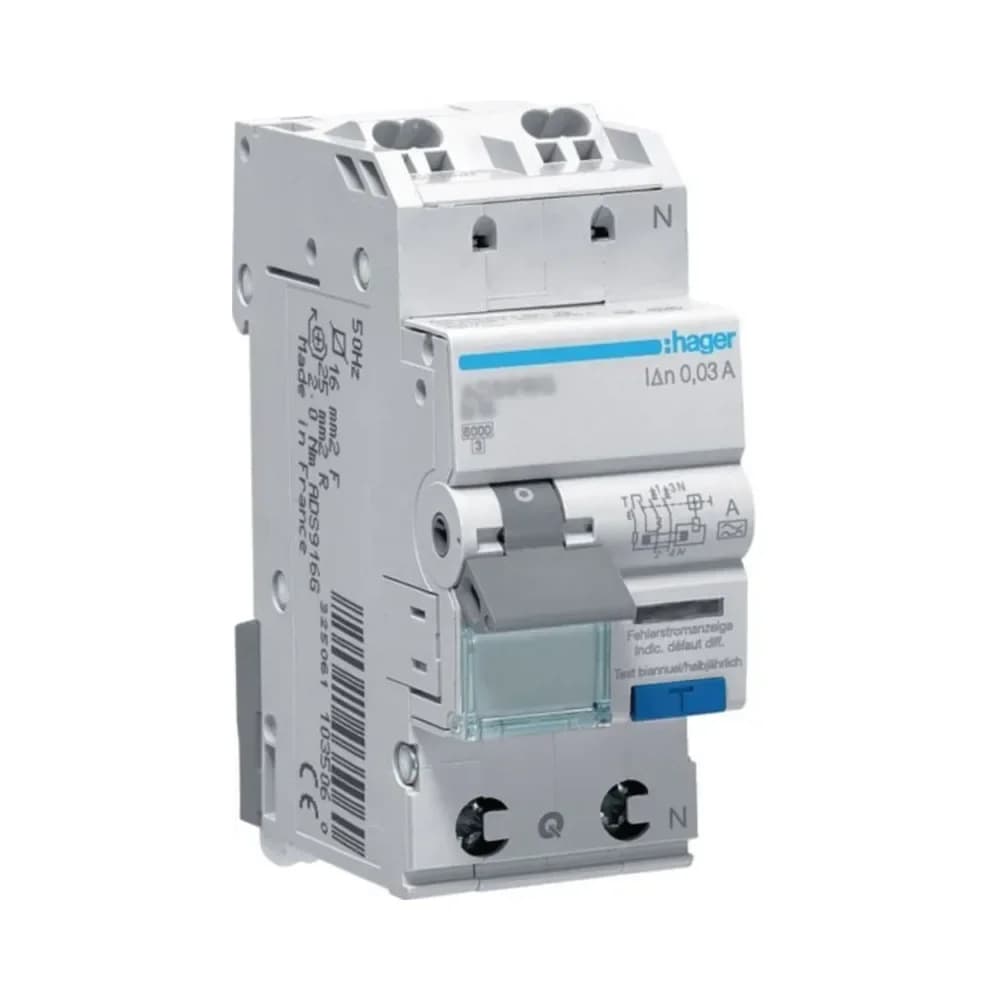 Hager FI/LS-Schalter ADS963D