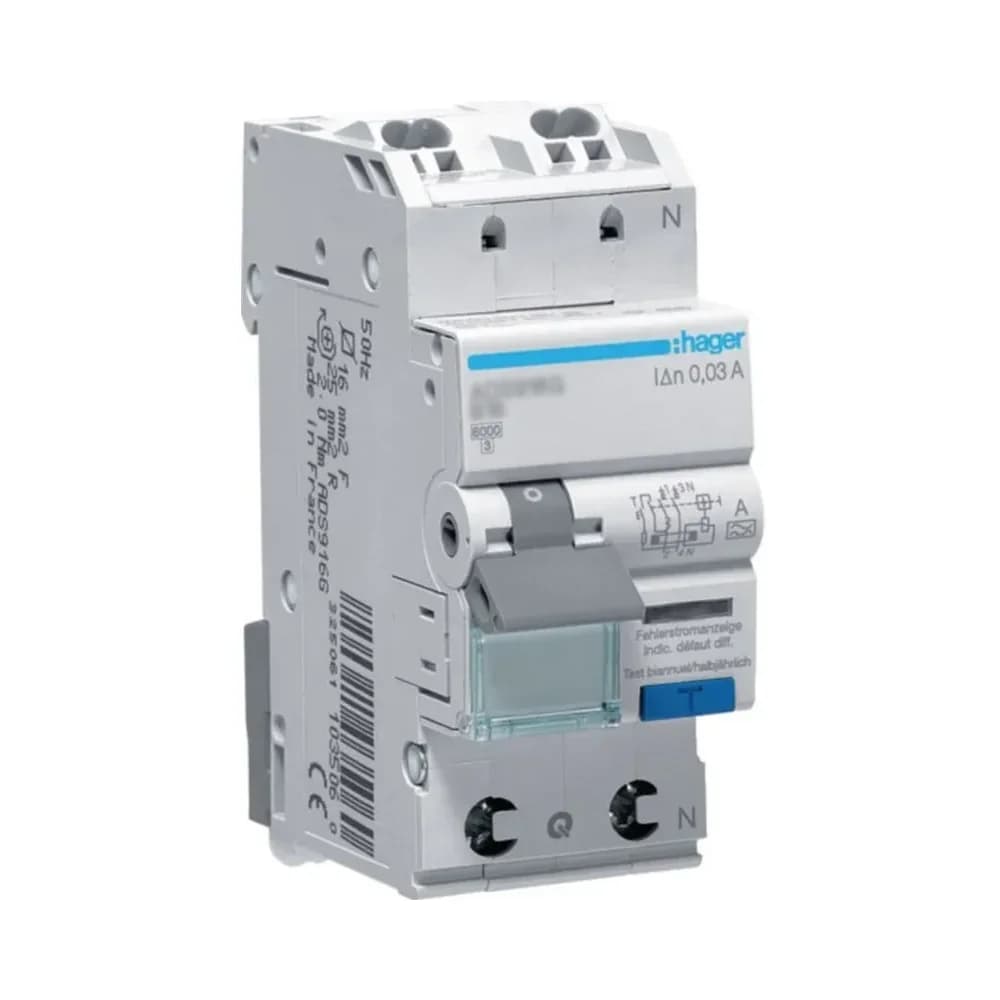 Hager FI/LS-Schalter ADS966D