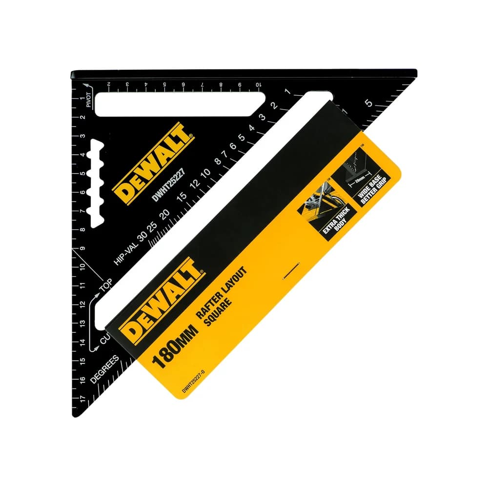 DEWALT Speed Square-Anschlagwinkel 18cm DWHT25227-0