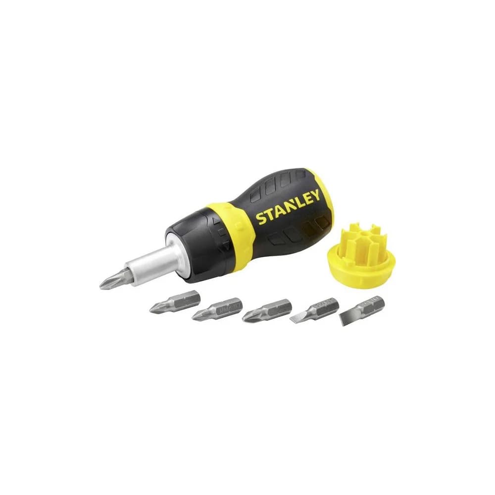 STANLEY Bit-Schraubendreher Bitschraubendreher Bits+Ratsche 0-66-358