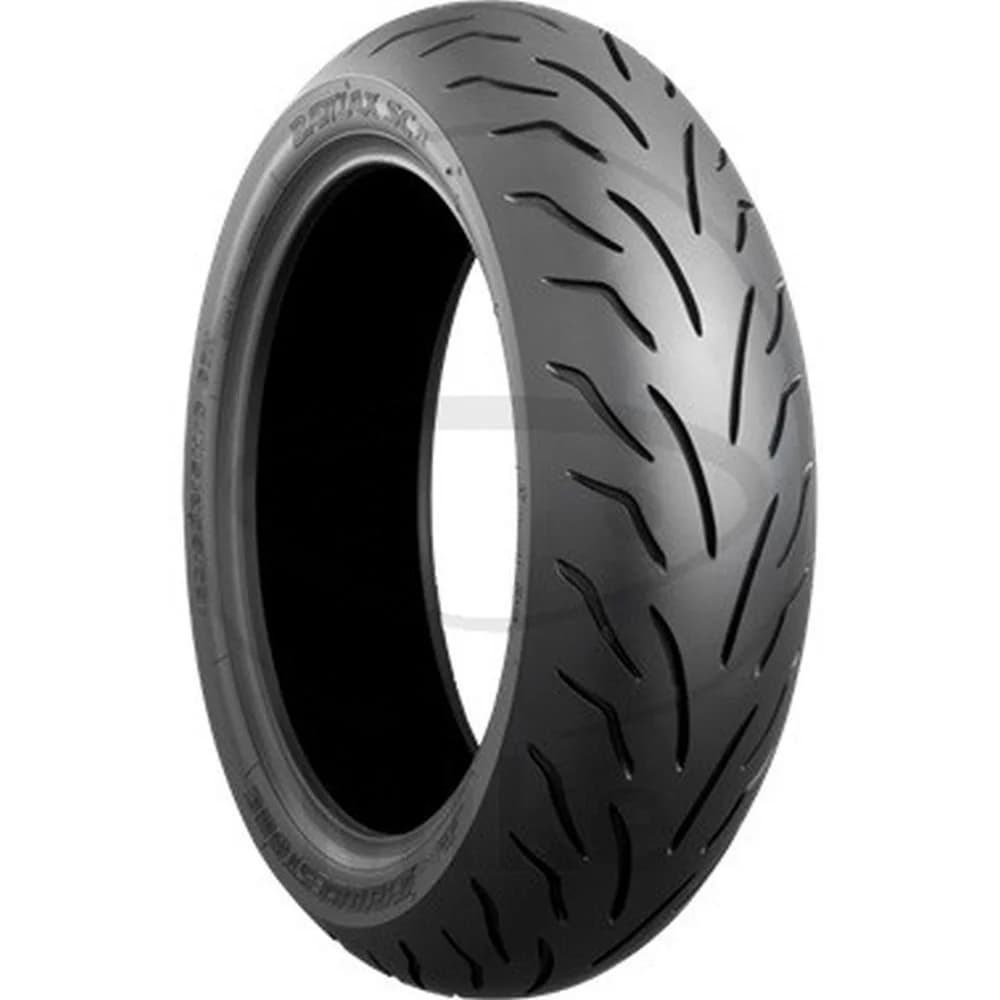BRIDGESTONE 140/70-12 SC 65L TL Rollerreifen hinten - Lieferung 2025 - Silber