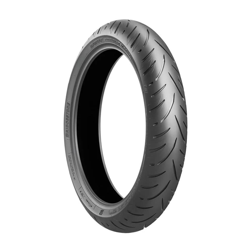 Bridgestone Motorradreifen T 31 F ( 120/70 ZR17 TL (58W) M/C, Vorderrad ) - Schwarz