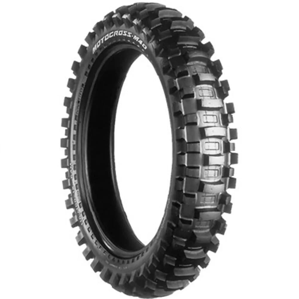 Bridgestone motorcycle-tyres M40 ( 2.75-10 TT 38J M/C, Vorderrad ) - Schwarz