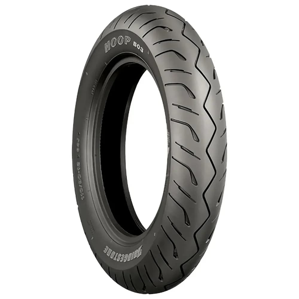 BRIDGESTONE Reifen HOOP B03 passend für Yamaha XP500 T-Max 120/70-14 55S TL - Silber