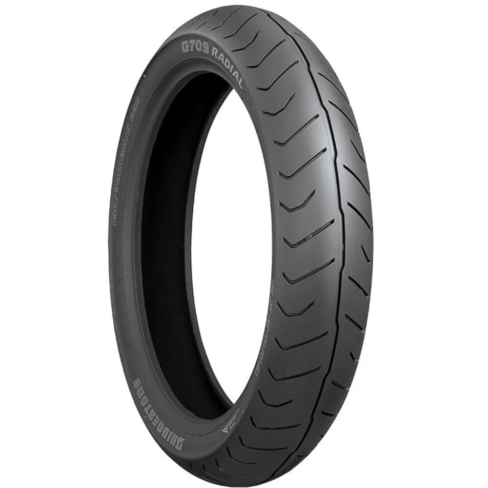 Bridgestone motorcycle-tyres G709 ( 130/70 R18 TL 63H M/C, Vorderrad ) - Schwarz