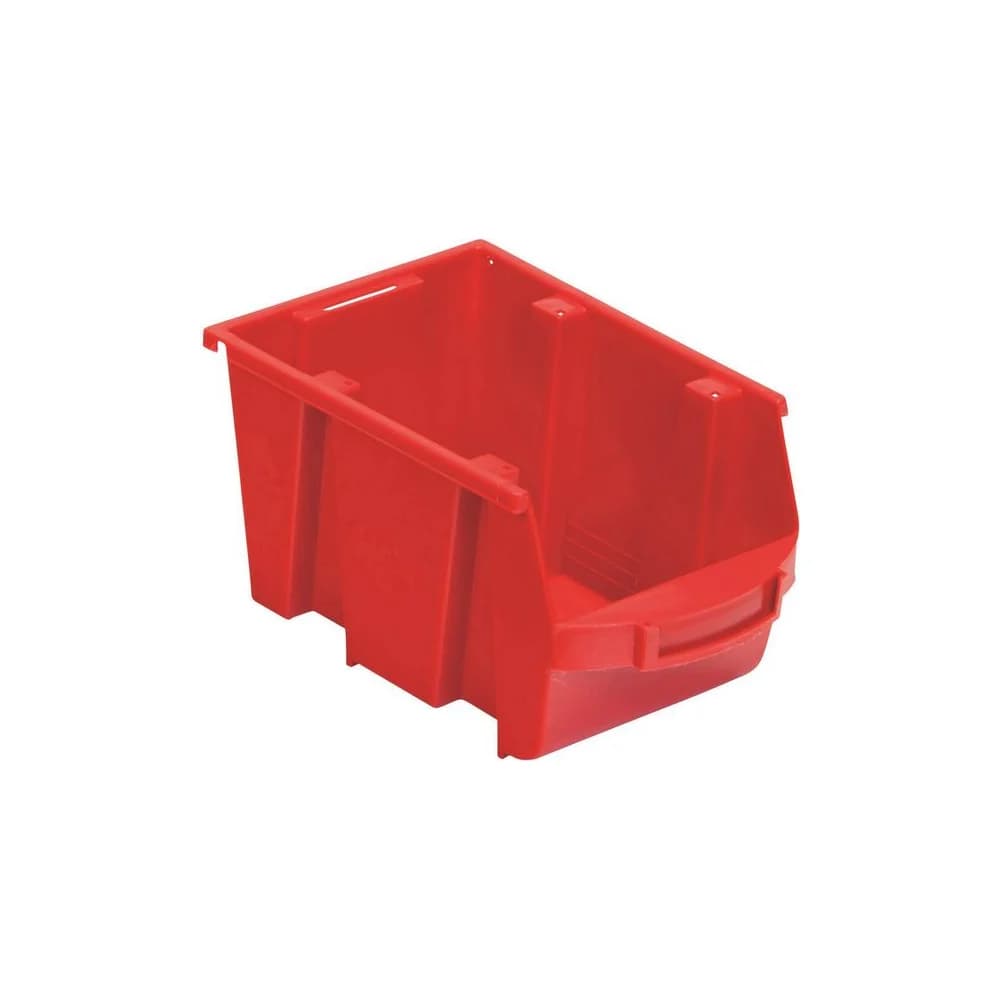 Viso 24x Sichtlagerkästen 4 Liter rot, 15x12.6x23.5 cm