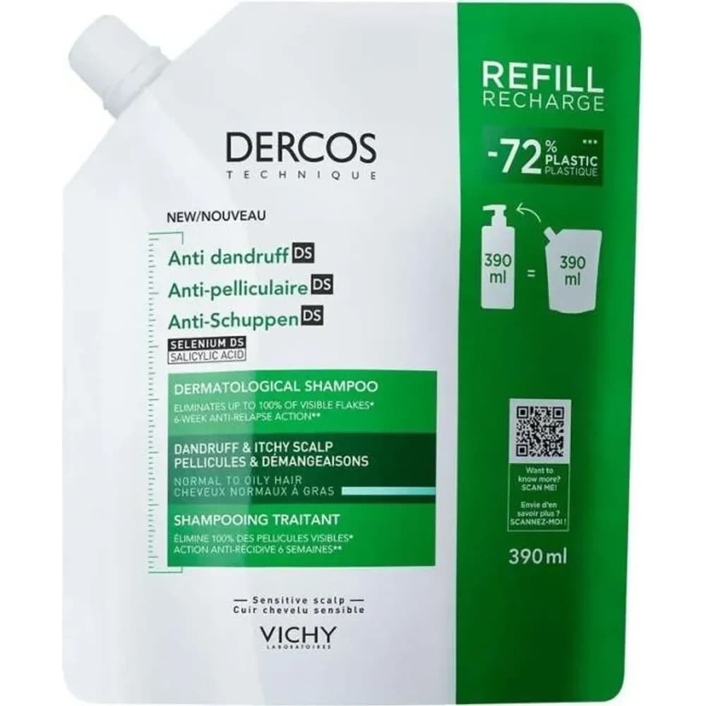 Vichy Anti-Schuppen Shampoo fettig Nachfüllpack