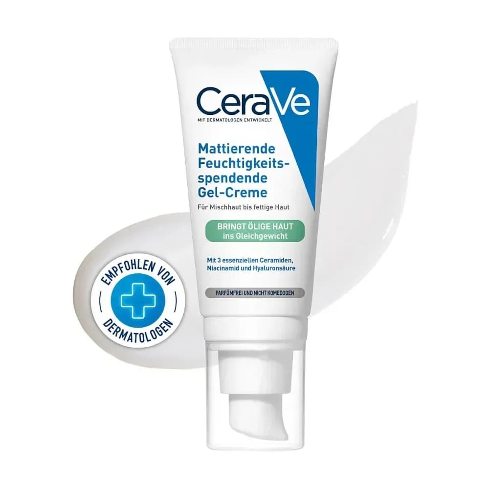 CeraVe feuchtigkeitsspendende Gel-Creme matt