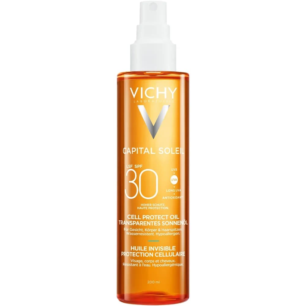 Vichy Capital Soleil Cell Protect Oil Lsf 30