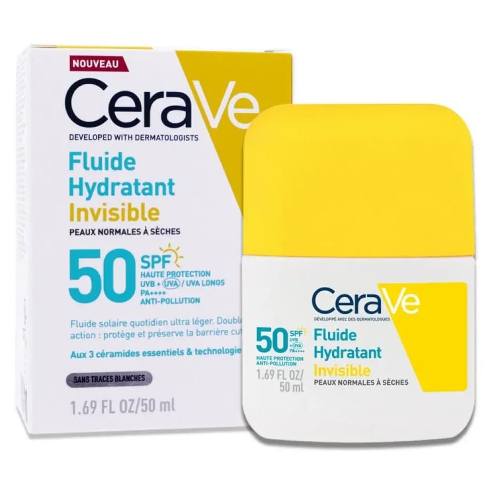 Cerave Sonnenschutz Fluid Invisi.feuchtigk.spf 50