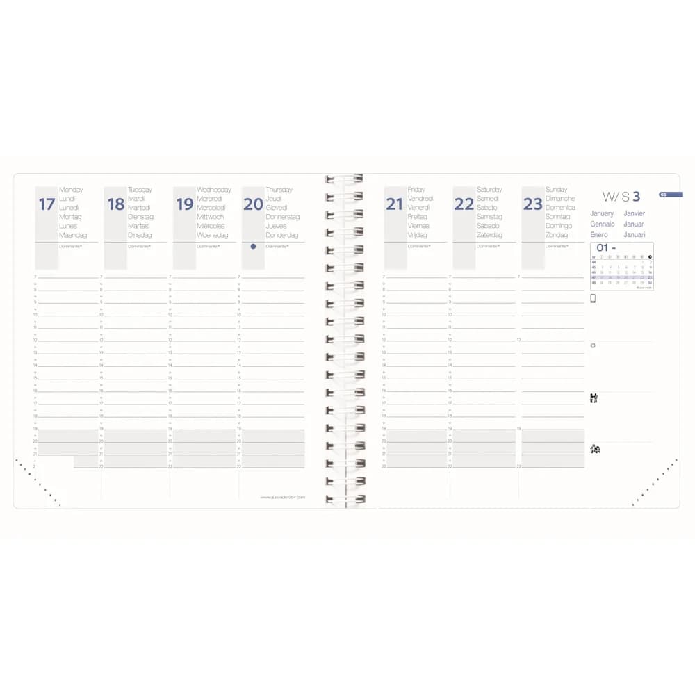 Quo Vadis Wandkalender TIME&LIFE MEDIUM Einlage ML 2027