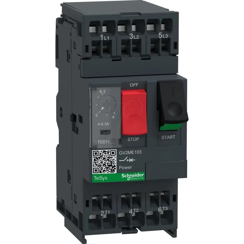 Motor circuit breaker 4-6.3a gv2me103 gv2me103