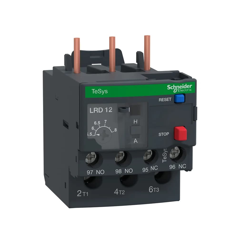 Tesys overload relay 5.50- 8.00 a lrd12