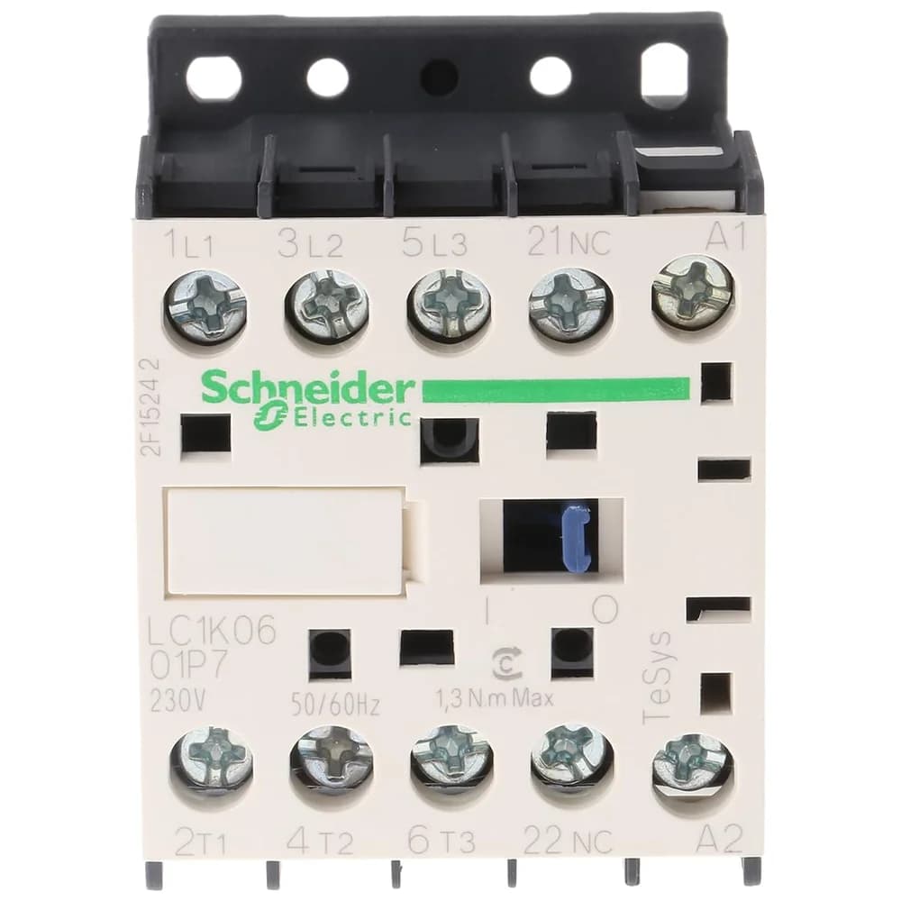 Contactor 6a 3no 1nc 230vac coil