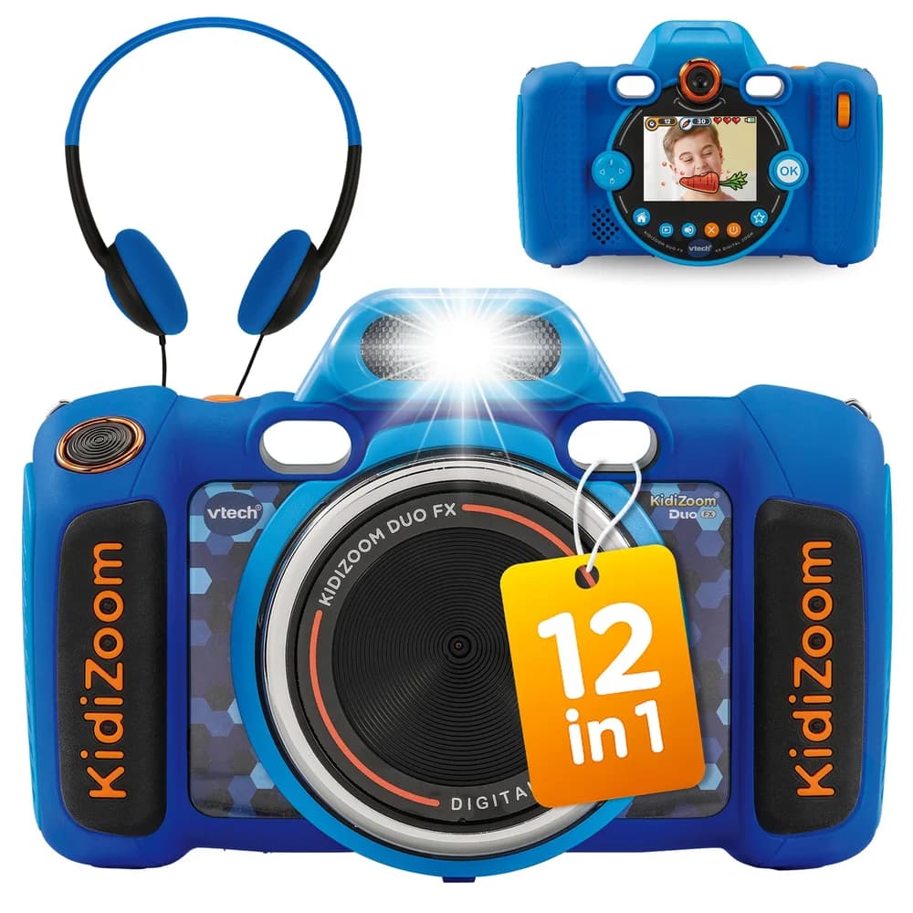 VTECH KidiZoom Duo FX Kinderkamera, Mehrfarbig