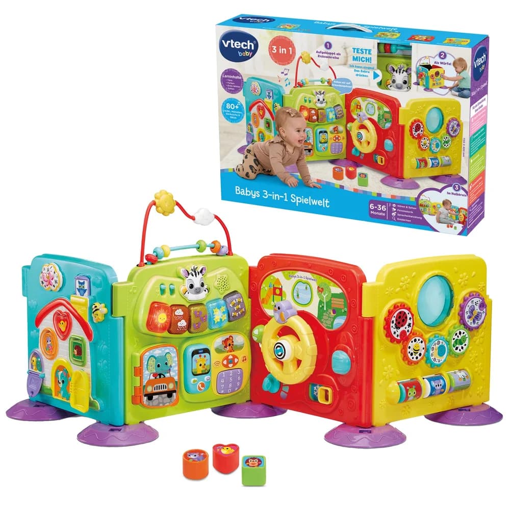 Vtech Baby Babys 3-in-1 Spielwelt