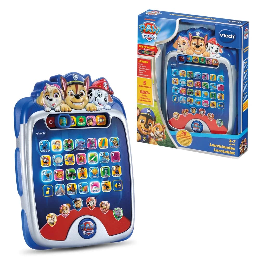 VTech - PAW Patrol - Leuchtendes Lerntablet