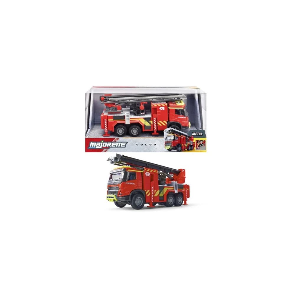 majORETTE Spielzeug-Feuerwehr Volvo FMX bunt