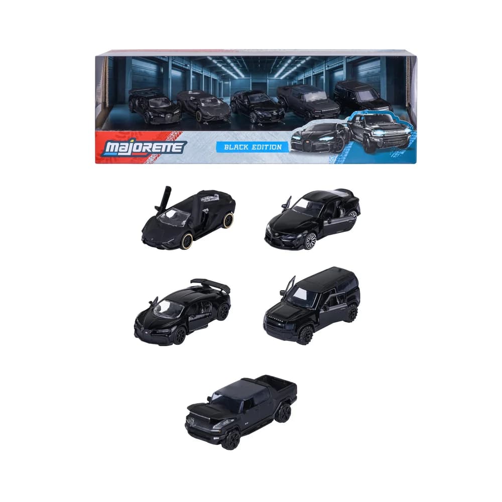 Majorette - Auto-Set Black Edition (5 Autos)