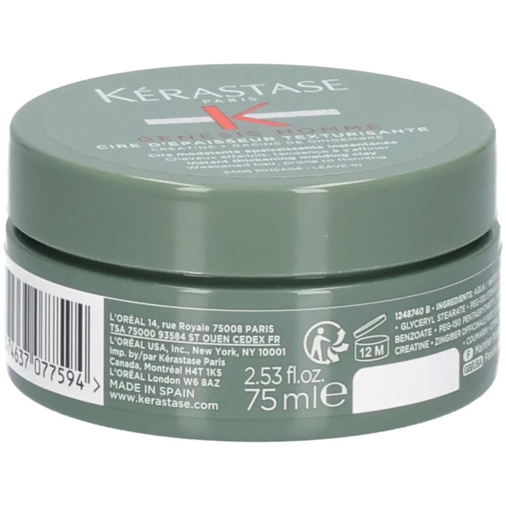 Kérastase Haarwachs Genesis Homme Cire D'épaisseur Texturisante 75ml