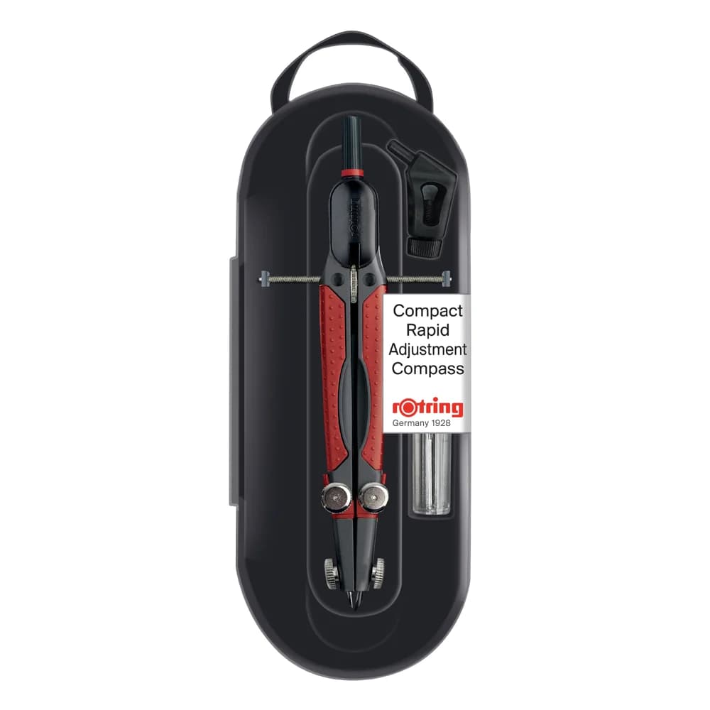 Rotring S0676580 Zirkel Schwarz, Edelstahl