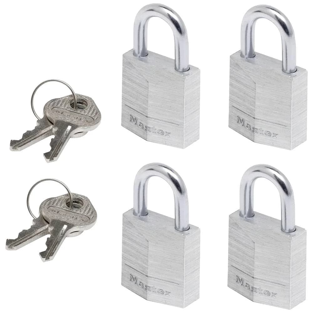 4x1 Master Lock Vorhängeschloss gleichschließend 9120EURQNOPCC