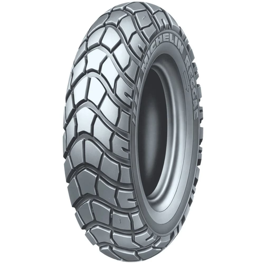 Michelin motorcycle-tyres Reggae ( 130/90-10 TL 61J Hinterrad, Vorderrad ) - Schwarz