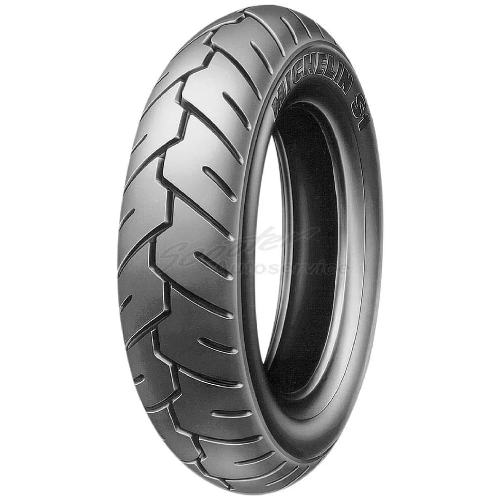 Michelin Motorradreifen S1 ( 100/80-10 TT/TL 53L Hinterrad, Vorderrad ) - Silber