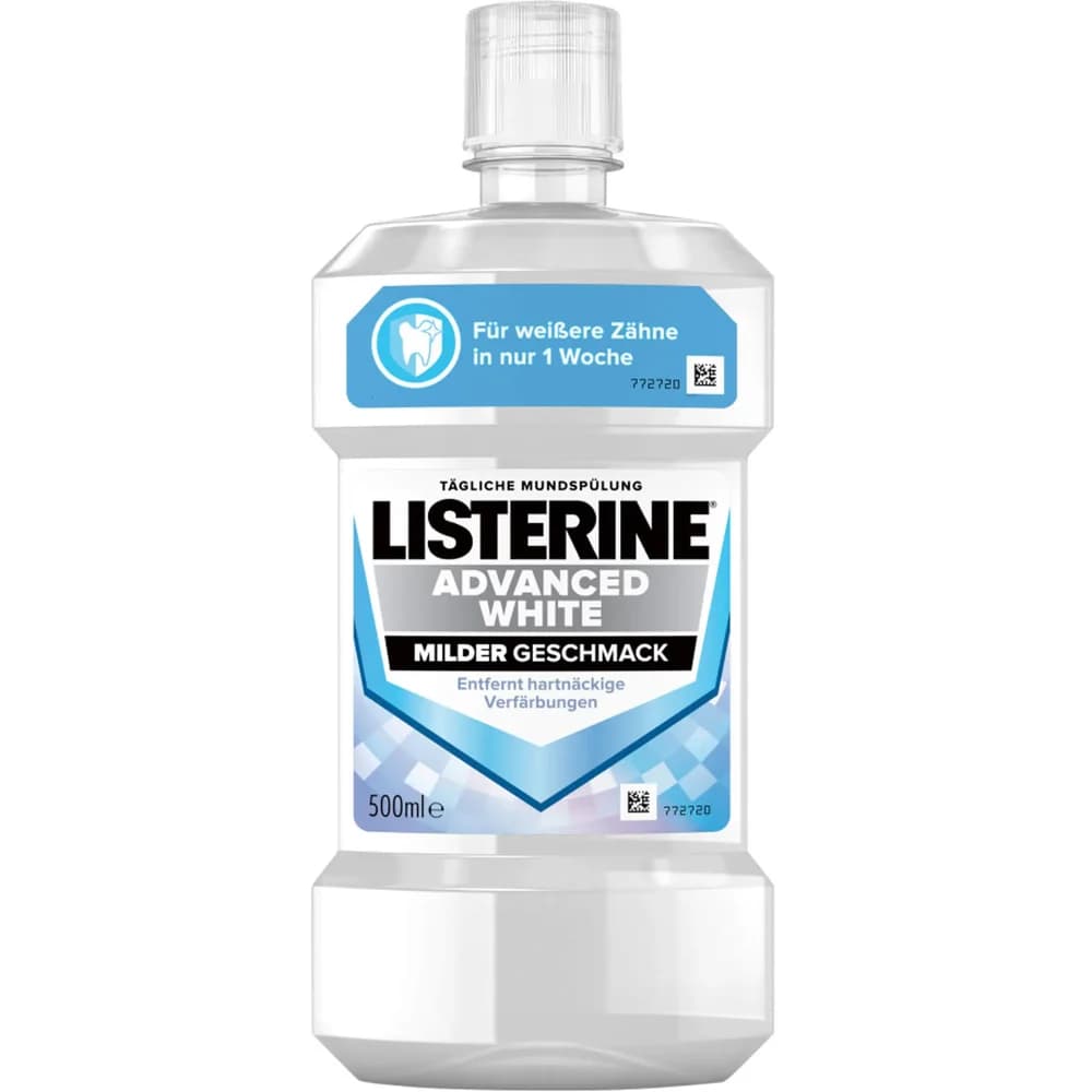 LISTERINE Advanced White Mild 500 ml