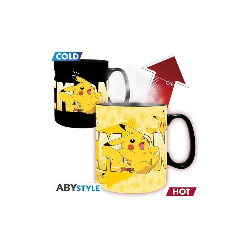 - POKEMON Heat Change Mug Pikachu King size - Becher