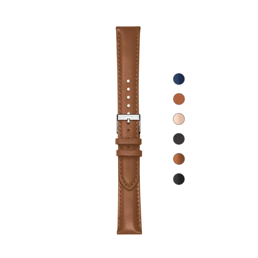 Withings Leder Armband 18mm braun