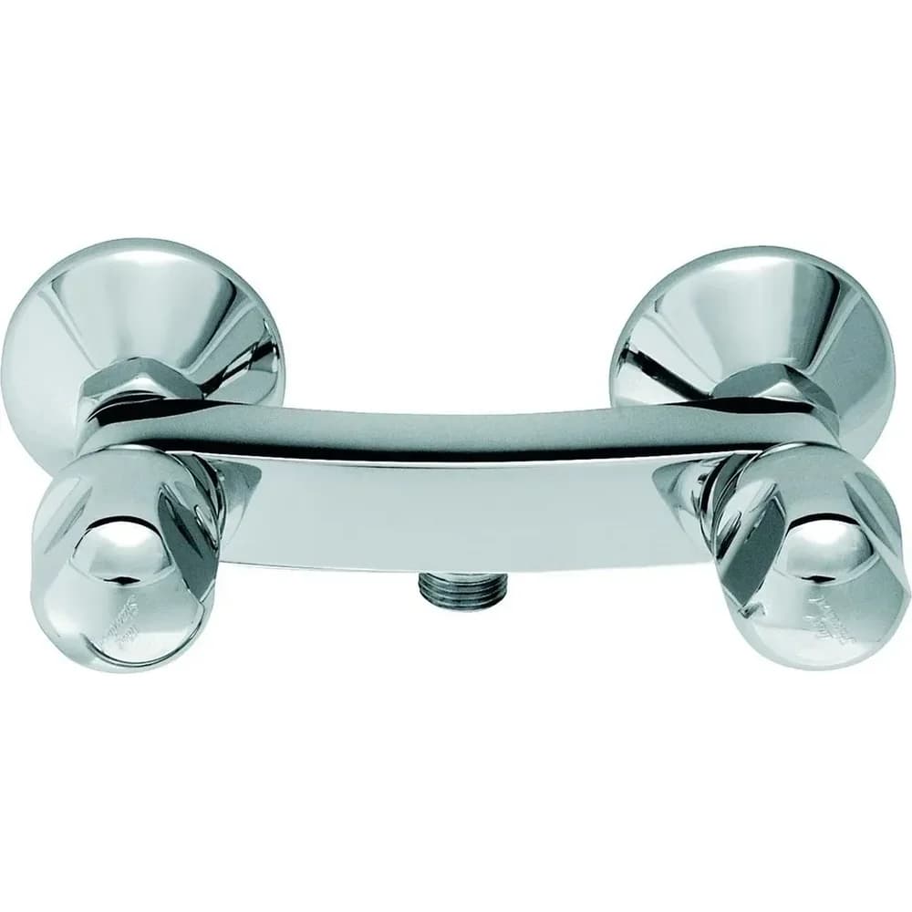 Ideal Standard Alpha Zweigriff-Brausearmatur, Aufputz Montage, chrom, B1423AA