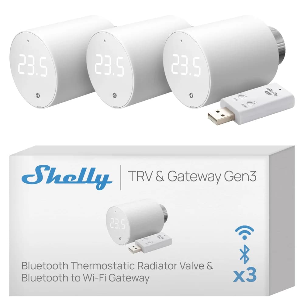BLU TRV 3-Pack + BLU Gateway Gen3