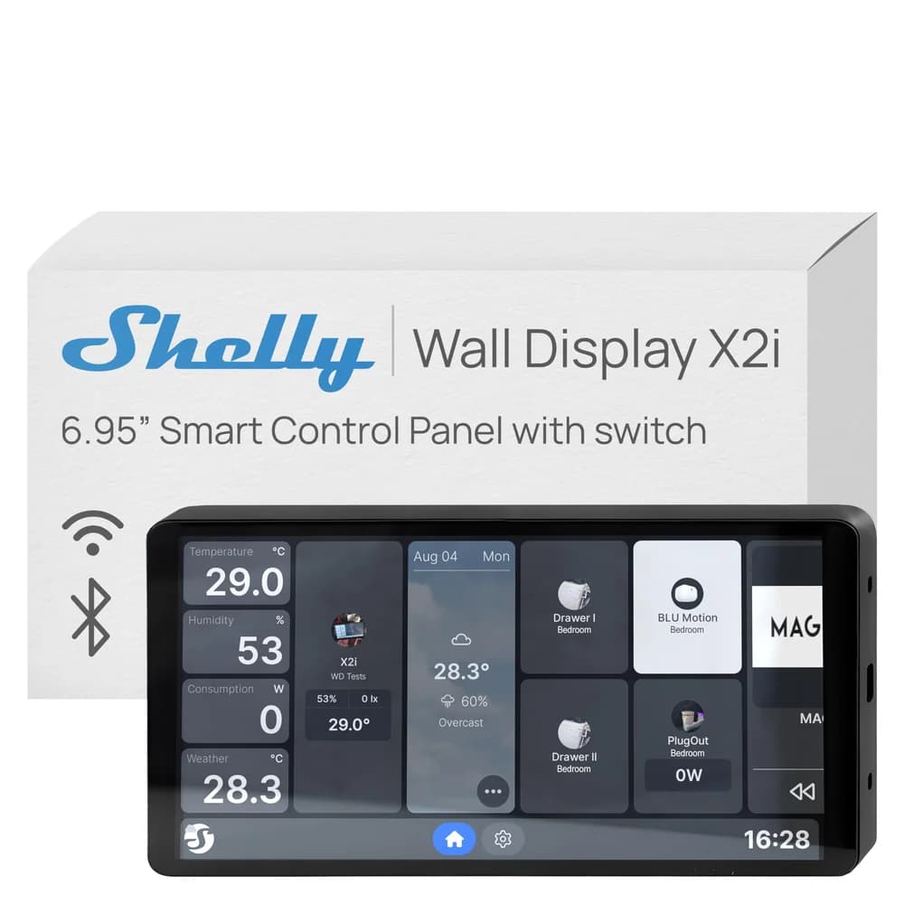 Wall Display X2i Black - WiFi-Touchscreen