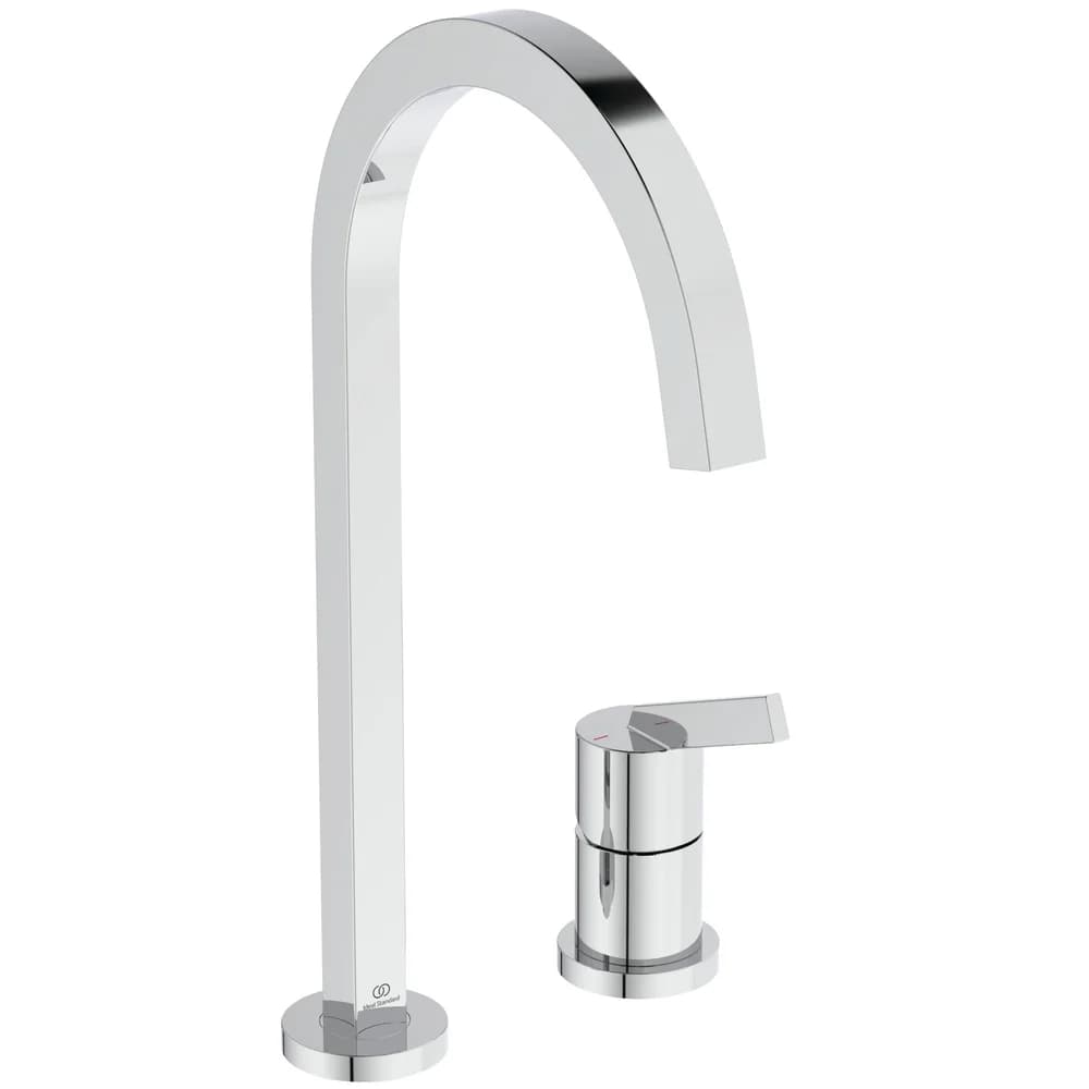 Ideal Standard BD423AA 2-Loch-Küchenarmatur Gusto - Silber
