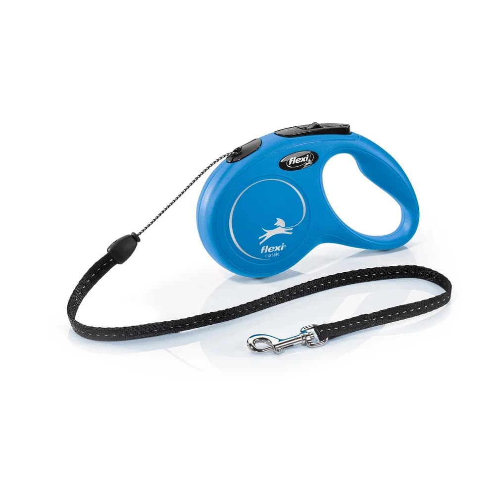 FLEXI New Classic Cord, Größe S 5m bis 12kg, blau