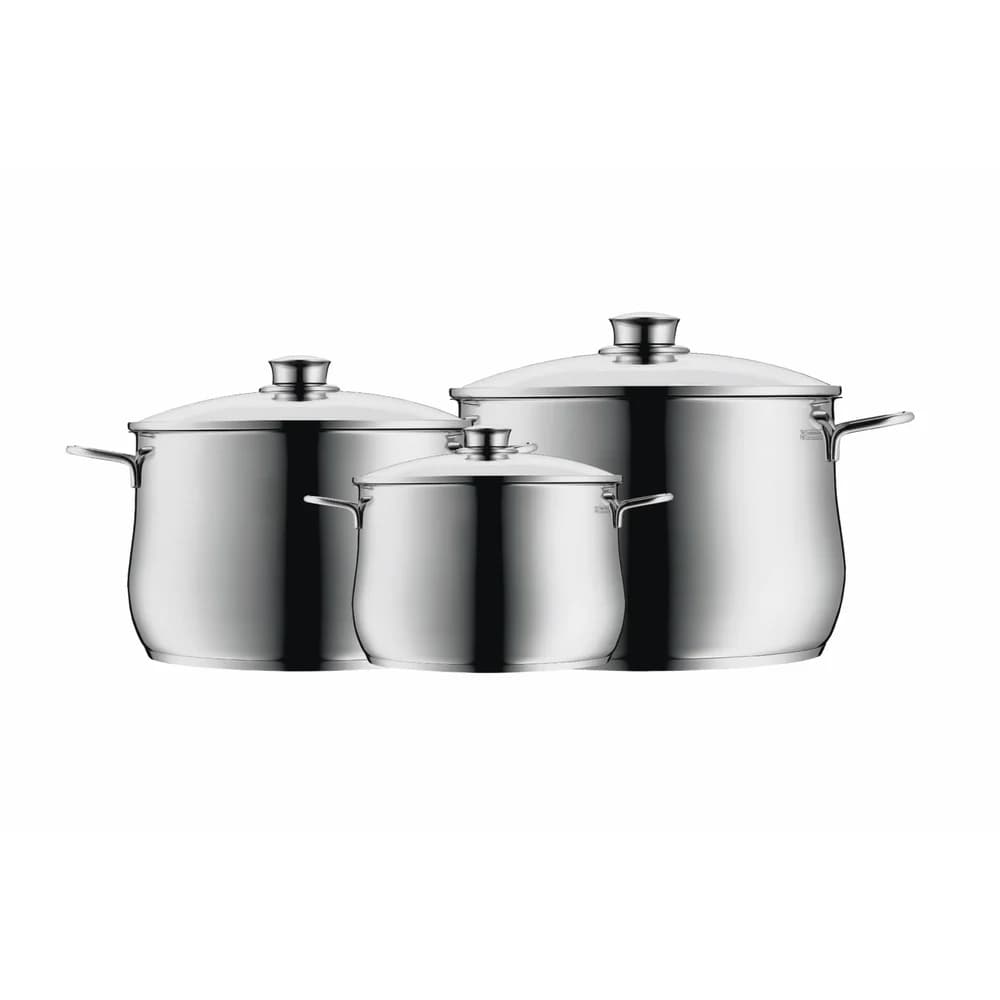 WMF Diadem Plus Topfset 3-tlg Induktion mit Glasdeckel