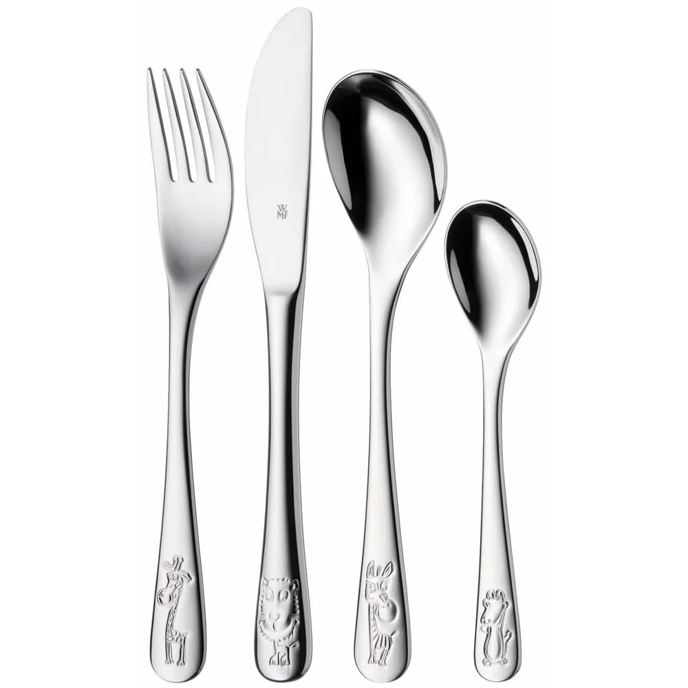 Kinderbesteck-Set Safari, 4-teilig